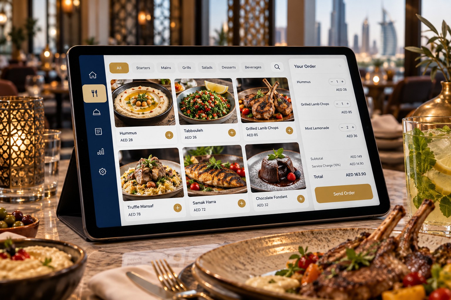 Food & Beverage business concept