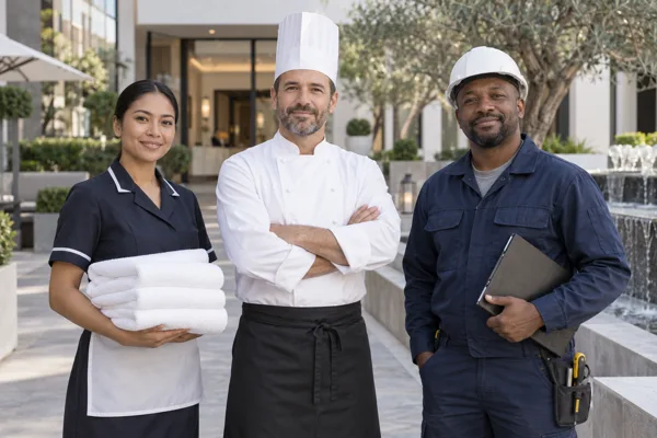 Hospitality and skilled trade careers
