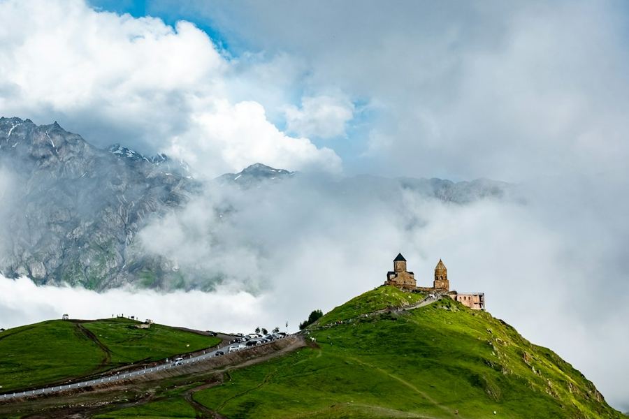 Gergeti Trinity Church photograph